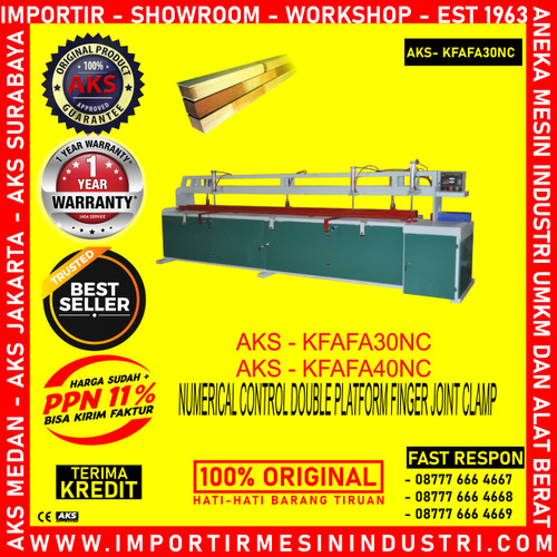 Machine Potong Kayu Sambung Pola Jari Numerical Control KFAFA30NC