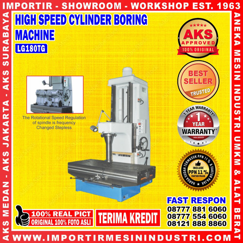 LG180TG High Speed Cylinder Boring Machine - 3Kw Importir1989