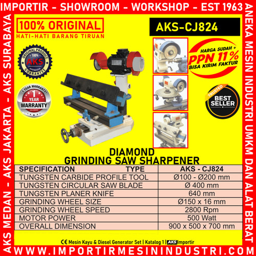 MACHINE Gerinda Diamond Saw Sharpener CJ824