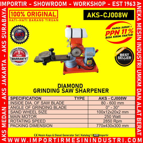 Machine - Diamond Grinding Saw Sharpener AKS-CJ008W
