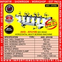 MACHINE Bor Kayu Horizontal Six Head Multi Boring 20 mm AKS - AYU106
