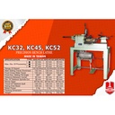 Mesin Bubut Turret Besi Precision Bench Lathe Machine 2Hp AKS- KC - 32