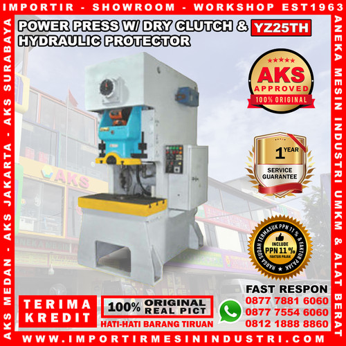 YZ25TH Mesin Pon Hidrolik 25 Ton Power Bench Press Stamping Machine