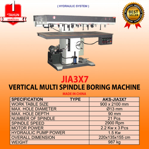 ALAT VERTICAL MULTI SPINDLE BORING MACHINE AKS - JIA3X7