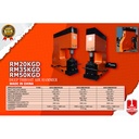 RM35KGD Mesin Palu Udara Dalam Deep Throat Air Hammer Importir