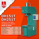 Hydraulic Press DH251T Mesin Pres Hidrolik 1 Tiang 25 Ton 4 Hp