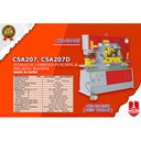Mesin Kombinasi Hidrolik Potong Besi Punching Shearing 60 Ton CSA207D