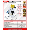 CS87M Mesin Kombinasi Potong Besi Punching 2,2Kw Shearing Machine