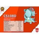 CS108D Mesin Kombinasi Potong Plat Besi Punching Shearing 10 mm 2,2Kw