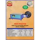 Mesin Packing Kardus Semi Auto Strapping Machine Ikat Dus - ING2336