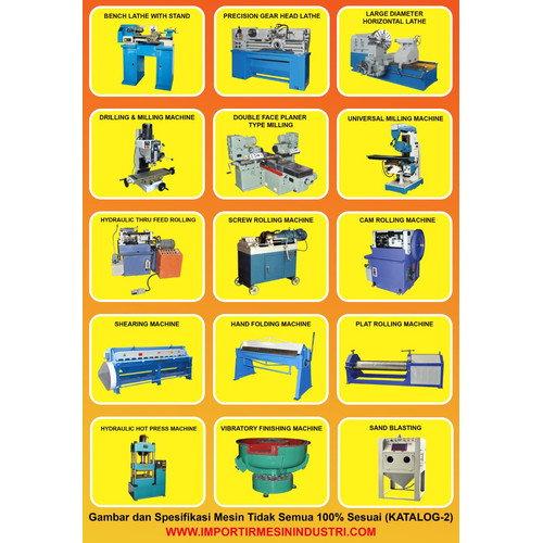 Precision Lathe Mch - Mesin Bubut Besi Logam Terbaik - SMD2240HD