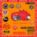 Handwinch / Katrol Manual 3500 Lbs Kapasitas 1500 kg x Tanpa Wire Rope