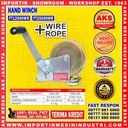 Boat Winch / Hand Winch Katrol Manual 1200 Lbs Kapasitas 540 kg x 8 m