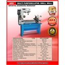 Mesin Multi Purpose Multifungsi Bubut Drilling Milling AKS - CZ800MP