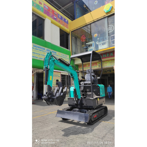 Hydraulic Construction Backhoe Mini Excavator 1.7 Ton 9 Kw AKS SE1.7T