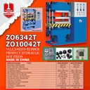Mesin Hidrolik Pres-Vulcanized Rubber Hydraulic Press 63Ton - ZO6342T
