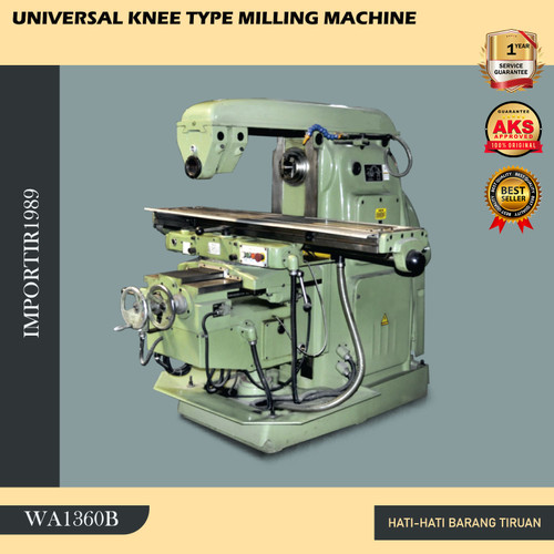 Mesin Milling Universal Knee Metal Working Machine 2950 Kg-WA1360B