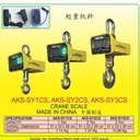 Timbangan Gantung Digital 3 Ton 3000 KG Crane Scale Kren | AKS - SY3CS