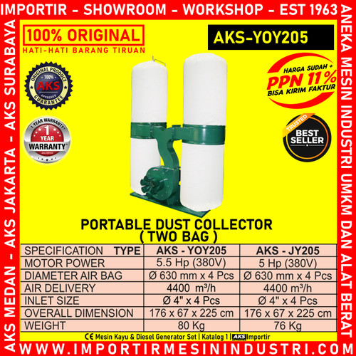 Portable With Two Bags Penghisap Debu YOY205