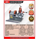 MESIN SENAI PIPA LISTRIK 1/2" - 2" Pipe Threading Machine 2 INCH