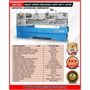 High Speed Precision Lathe Machine 1500 MM Bubut Besi AKS - SMD1660