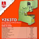 Deep Throat Power Press Machin - Mesin Pon Press 63Ton - YZ63TD