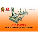 Roli Kereta Gergaji Kayu Hand Carriage model Taiwan - TB1100MTS
