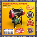 Mesin Pengupas Kabel Tembaga Wire Stripping Machine 2.2 Kw 1 Phs 45 mm