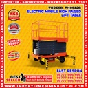 Tangga Hidrolik Gunting Electric Mobile Scissors Lift Table 500 Kg 6 m