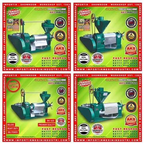 Mesin press minyak / Screw Oil Press Mesin Press Kopra
