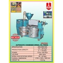 Mesin Ekstraksi dan Press Minyak Automatic Combined Spiral Oil HEM120A