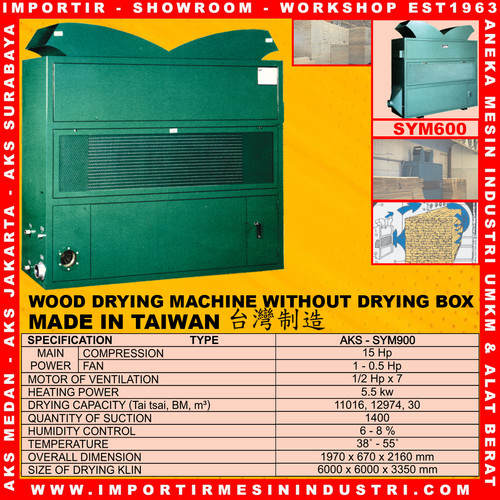 Mesin Pengering Kayu Wood Drying Machine AKS - SYM900
