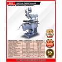 Mesin Milling Vertical Turret Milling Machine 5Hp Importir - KA1258
