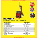 Tyre Changer Mesin Pembukan Dan Pemasang Ban Motor 38" 220V - TW104ESA