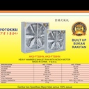 Exhaust Fan Kandang Ayam 50" Inch Kipas Hammer NOSCH 1,1 Kw 1 Phs