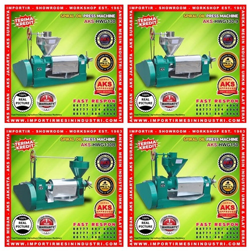 Mesin press minyak / Screw Oil Press Mesin Press Kopra