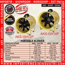 Portable Ventilator Kipas Blower Exhaust Fan 0.75 Kw 14 Inch (350 mm)
