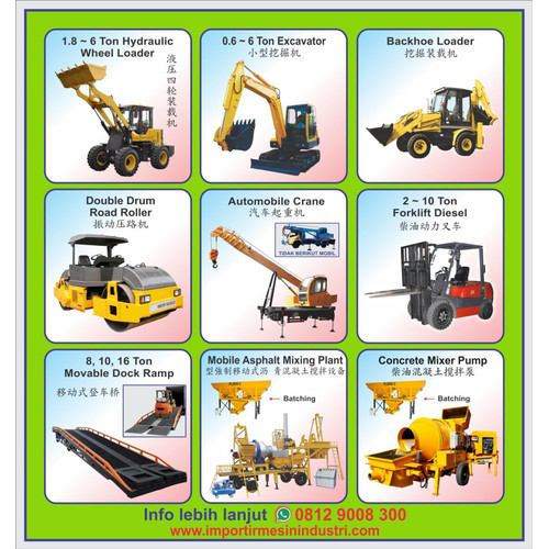 [SPAREPART] Hydraulic Hammer Breaker untuk Excavator Mini 1 ton SE1T