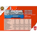 Mesin Bubut Besi Logam Precision Lathe Machine 560 x 1000 mm SMD2240HD