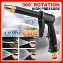 Kepala Semprotan Air / Water Jet Nozzle Spray Multifungsi / Alat Pistol Kepala Kuningan / Air Semprot Rumput Taman Steam Cuci Mobil Motor - Water Gun Nozzle High Pressure