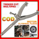 Treker Cvt Tracker Cvt Multipro Motor Original Kunci Tahanan Kupling Sepeda Kopling Matic Flywheel Pliers Coupling Nut Spanner Bahanan Y Trekker Cvt Penahan Y-type Kopling Magnet Tahanan Grip On