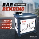 Mesin Bar Bending KOWLOON Electric Mesin Pembengkok Besi Machine Bar Bender GF25 2.2KW/380V 25mm