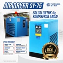 Mesin Kompresor Pengering Angin Air Dryer Compressor Udara 75HP 75A 55KW