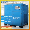 Kompresor Pengering Angin Udara Air Compressor Screw 37KW 50HP 8 Bar/10 Bar