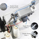 Mesin Jahit Karung GK26-1A Portable Bag Closer Original Bag Closing Sewing Machine Heavy Duty For Woven Snakeskin Burlap Sand Bags Come With Thread  220V 4-8MM Kisaran ketebalan