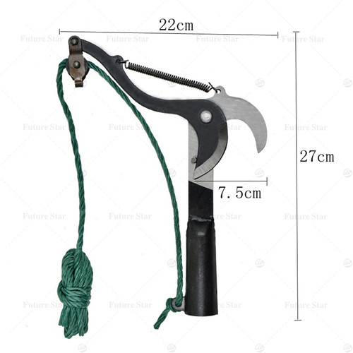 Pemotong Gunting Dahan Tarik Pisau Taliga Tali Multifungsi Alat Potong Dahan Pohon Gergaji Graji Kopi Cengkeh Untuk Pohon Tree Pruner Multifungsi Alat Tamanan Anti Karat Peralatan Kebun Ranting Pruning Pruner Scissors With Rope 1.5 Meter SK5