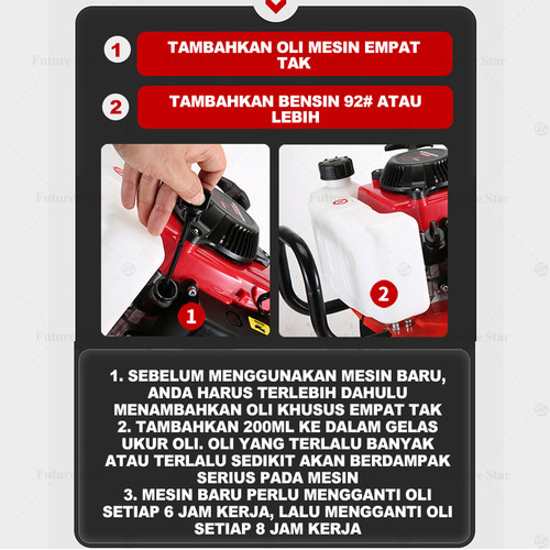Mesin Traktor Mini Cultivator YAMAHA Bajak Lahan Sawah Basah Kering Mesin Tiller Firman Cultivator Matsumoto 11KW 198cc