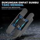 Engsel Tanam Pintu Rumah Holder Invisible Hinges Adjustable Door Invisiblle Hidden Butt Hinge 180-Degree Swing Double Glazed Swing Air TIght Door Tersembunyi 3D Dengan Aksesori Pemasangan