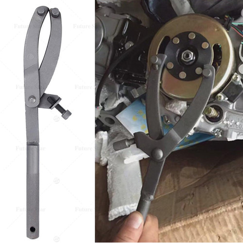 Treker Cvt Tracker Cvt Multipro Motor Original Kunci Tahanan Kupling Sepeda Kopling Matic Flywheel Pliers Coupling Nut Spanner Bahanan Y Trekker Cvt Penahan Y-type Kopling Magnet Tahanan Grip On