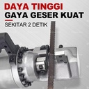Electric Rebar Cutter Portable Mesin Potong Beton Alat Pemotong Besi Elektrik Listrik Bar Cutting 4-25mm RC25 RC-25 1600W